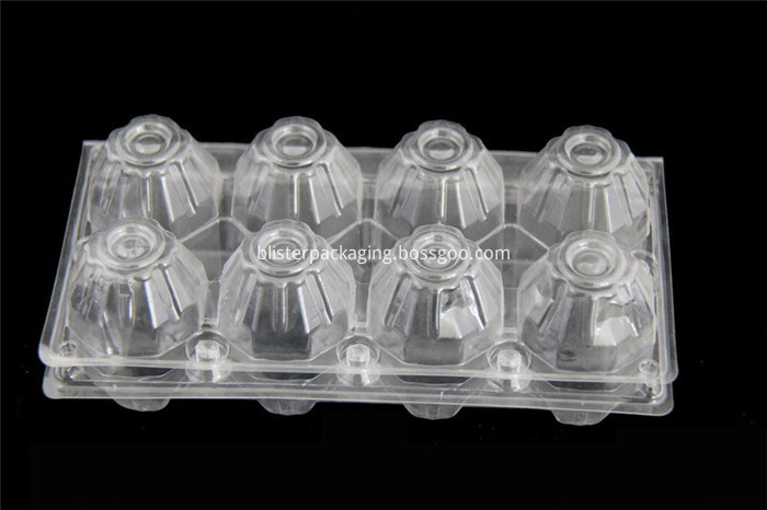 Transparent Plastic Egg Tray