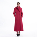 Gules ladies long cashmere coat