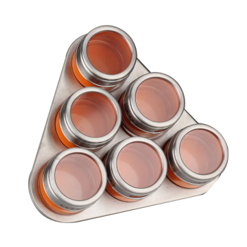 Dreiecksform Edelstahl Magnetic Spice Rack