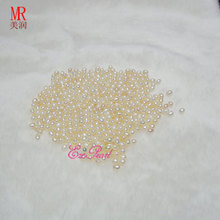 Perlas de Perla de Arroz Blanco de Naturaleza 5-6mm