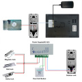 Sistema de intercomunicador de video de 4 cable inteligente