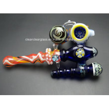 Hot Sale New Colorful Amazing Heady Glass Bubbler Smoking Pipe Hand Pipe Manufacturer