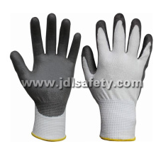 White Cut Resistant Work Glove with PU Coating (PD8044)