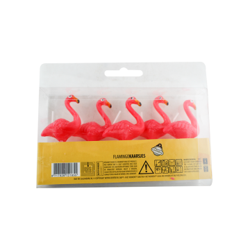 Flamingo Shape Birthday Party Cake Candles