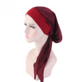 Pirate hat long pattern sexy headwrap muslim