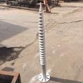 Helical Piers Ground Screw Pole Anchor