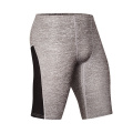 Shorts de gymnase Pantalon à moitié polyester pour hommes