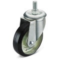 The Black Rubber Screw Caster Wheel