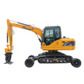 8 ton hydraulic excavator both with tires and track X9