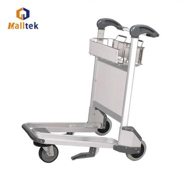 Portable Handbrake Passenger Airport Baggage Trolley