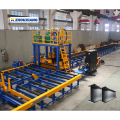 Steel Fabrication H-Beam Welding Assembly Production Line