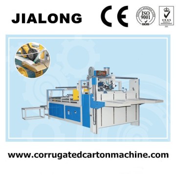 Semi automatic folder gluer carton machine