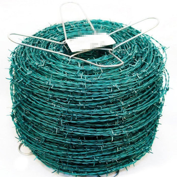 PVC Coated Double Barbed Wire Mesh Coil