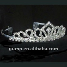 Tiaras en cristal de strass