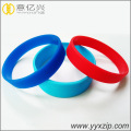 Fashional Style Logo Printed Wide silicone bracelet