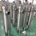 Stainless steel bag filter used in industrial water