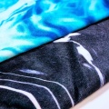 Polyester Tie-Dyed Digital Printed Camouflage Velvet Fabric