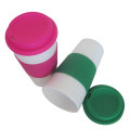 Double Wall Plastic Coffee Mug With PP Lid Reusable