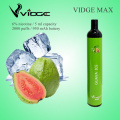 Código de segurança original Vidge Max Vape descartável