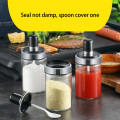 Food Grade Kitchen Accessories Condiment Bottle With Scoop