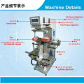 Shoes heel pad printing machine