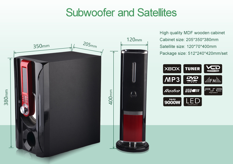 Music Speaker Size