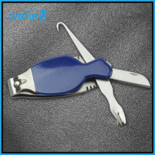 Multi-Function Fishing Tool Including Knife, File, Fish Grip, Nail Clipper
