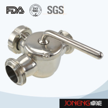 Stainless Steel Sanitary 3 Way Plug Valve with Bsm Union