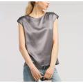 Summer Cool Comfy Charmeuse Silk Tops for Ladies