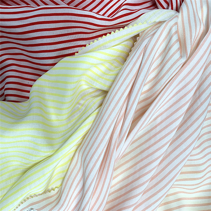 Pinstripe Rayon Fabrics