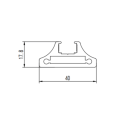 Schiebetürsystem Aluminiumprofil Extrusionsformen