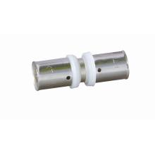 Gleicher Straight Connector (Press Fitting) (Hz8110) für Pex-Al-Pex Pipe, Aluminium Kunststoffrohr