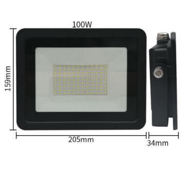 110V/220V LED High Bay Lamp LED Industrial Lighting 100W Factory Workshop Warehouse Work Light Floodlight IP68