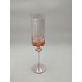 pink color modern champagne glass wine cup tumbler