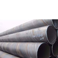 Spiral steel pipe line