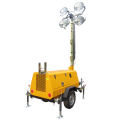 Light tower mobile outdoor flood light tower