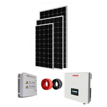 6kw no sistema de armazenamento de energia solar fora da grade