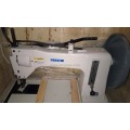 Extra Heavy Duty Top and Bottom Feed Lockstitch Sewing Machine