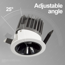 Magasin commercial CRI90 Downlight réglable à LED encastré