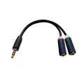 Stereo 3.5mm Male to 2RCA Audio Cable