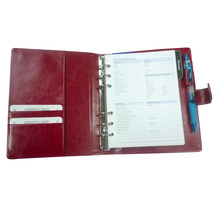 A6 File Folder Notebook Fall, Planer Portfolio