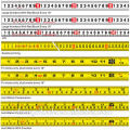 Cinta métrica de 3 m / 5 m / 7,5 m / 8 m / 10 m con revestimiento de goma y logotipo