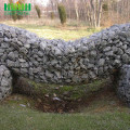 Maille tissée en acier galvanisée de Gabion pour des murs de soutènement