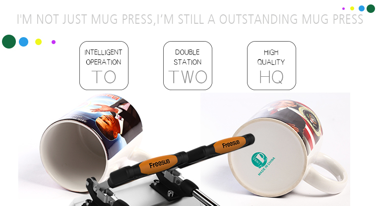 Sublimation Personalised Coffee Mugs Heat Press Printing Machine