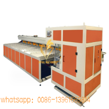 Automatic U type plastic pvc pipe expanding machine