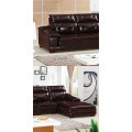 Dark brown L shape Living Room Sofa