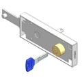 Up and Over Garage Door Lock Computer Key