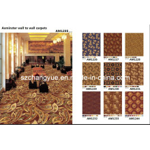 Axminster Wool Wall to Wall Alfombras para hoteles Fire Proof