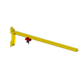 Workshop 1T Wall Mounted Jib Crane Design Drawing