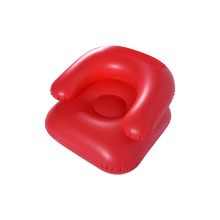 red color inflatable Simple baby sofa chair
